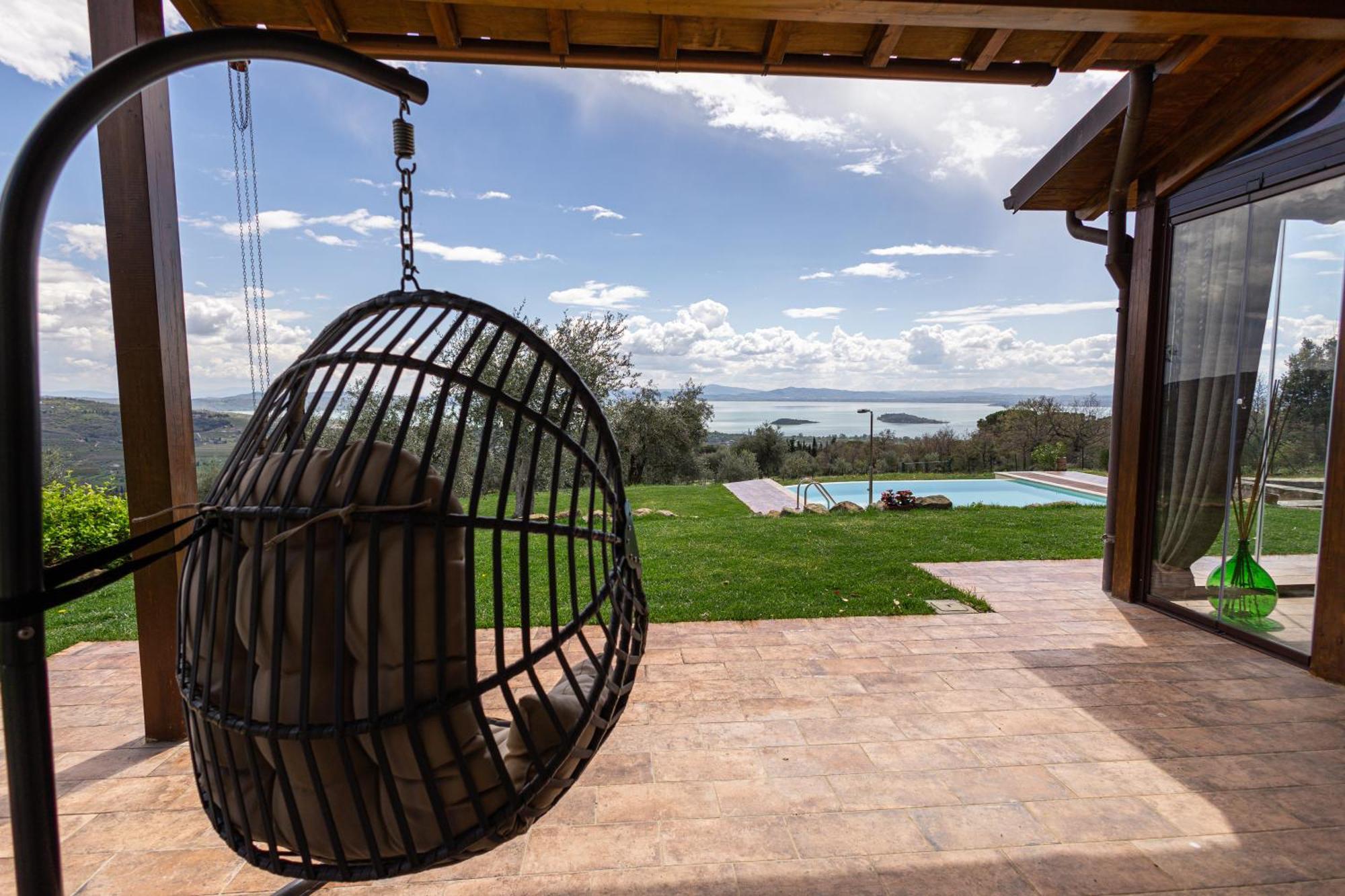 Di Colle In Colle - Country House With Private Pool Туоро-суль-Тразимено Экстерьер фото