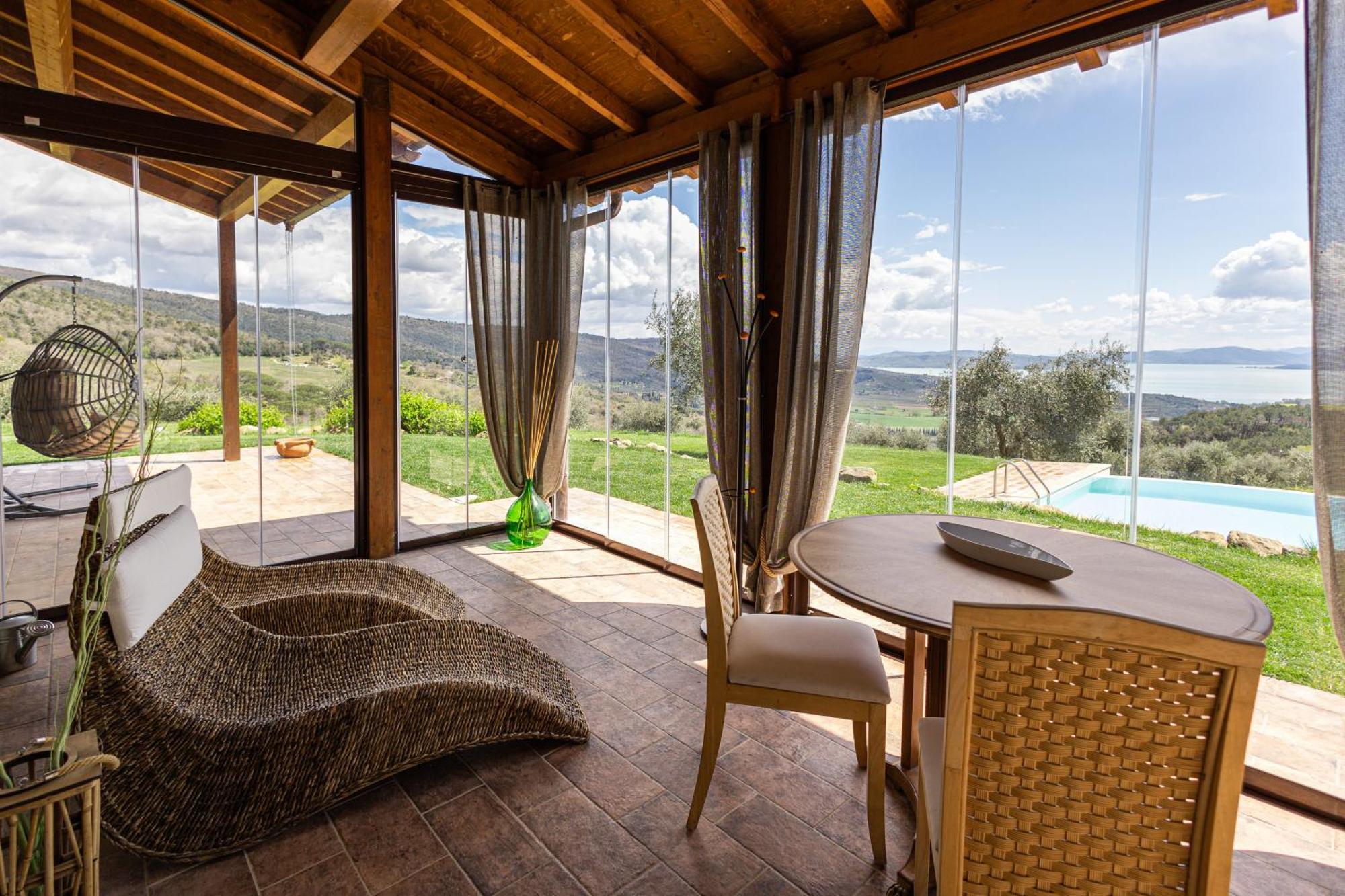Di Colle In Colle - Country House With Private Pool Туоро-суль-Тразимено Экстерьер фото