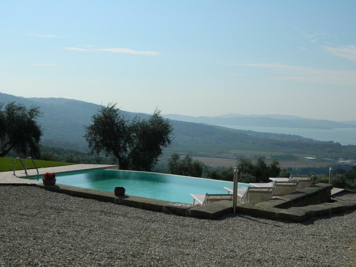 Di Colle In Colle - Country House With Private Pool Туоро-суль-Тразимено Экстерьер фото