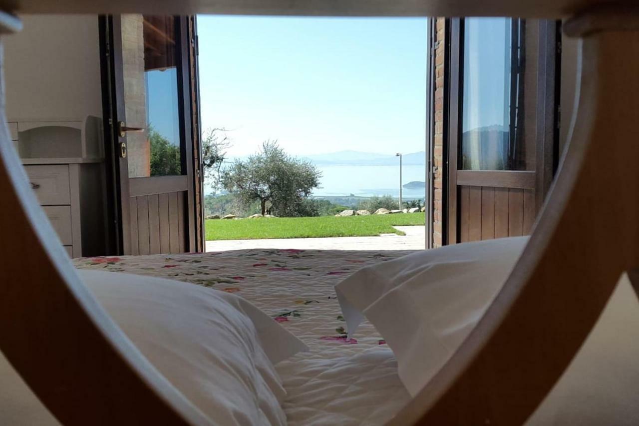 Di Colle In Colle - Country House With Private Pool Туоро-суль-Тразимено Экстерьер фото